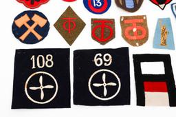 WWI - PRE WWII US ARMY INFANTRY & AERO PATCHES