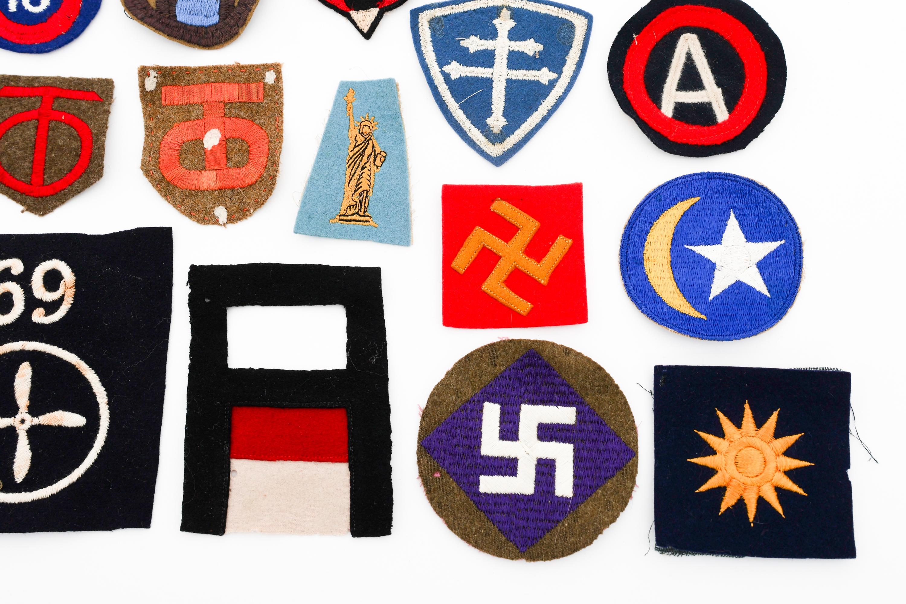 WWI - PRE WWII US ARMY INFANTRY & AERO PATCHES