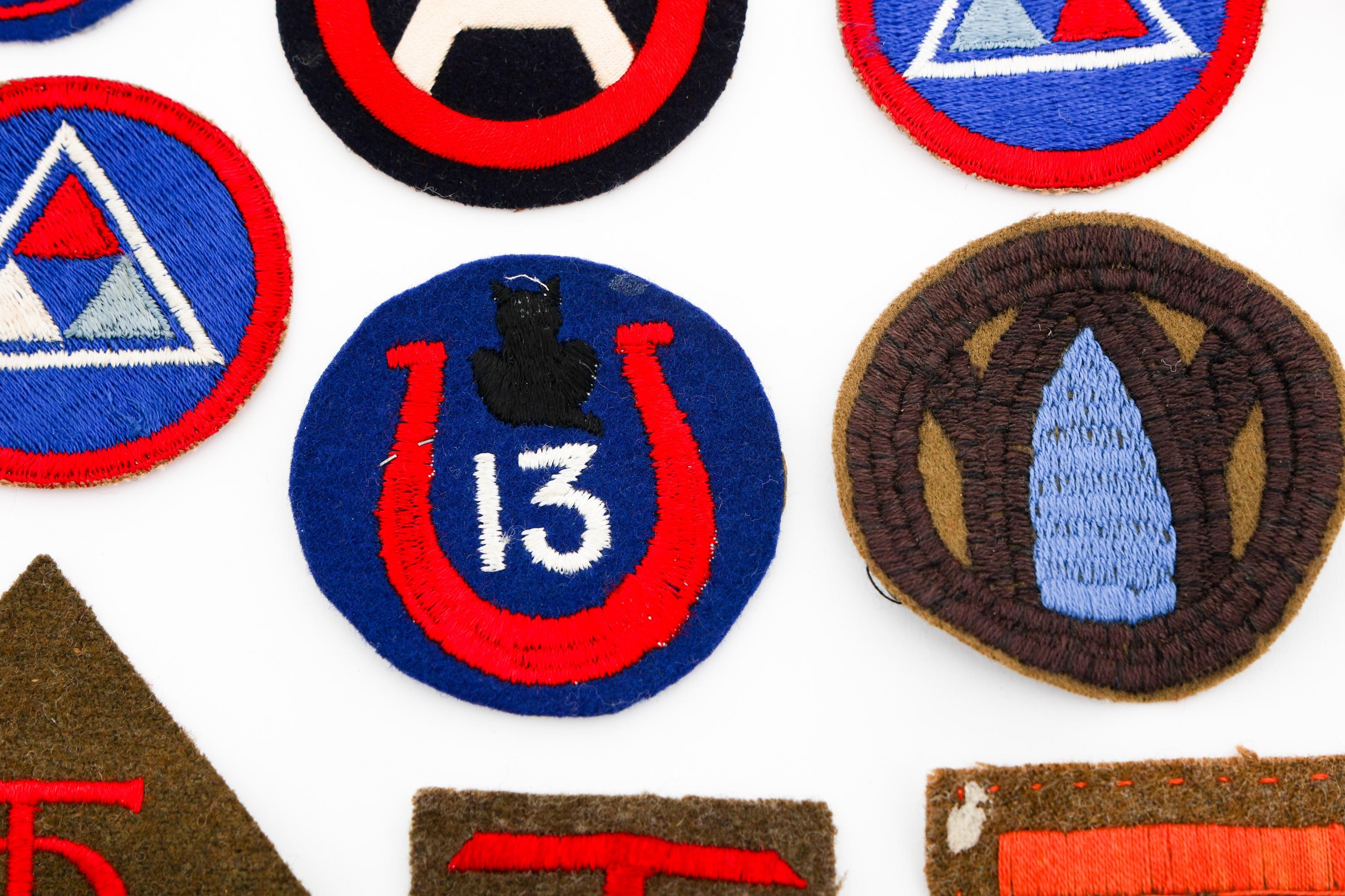 WWI - PRE WWII US ARMY INFANTRY & AERO PATCHES