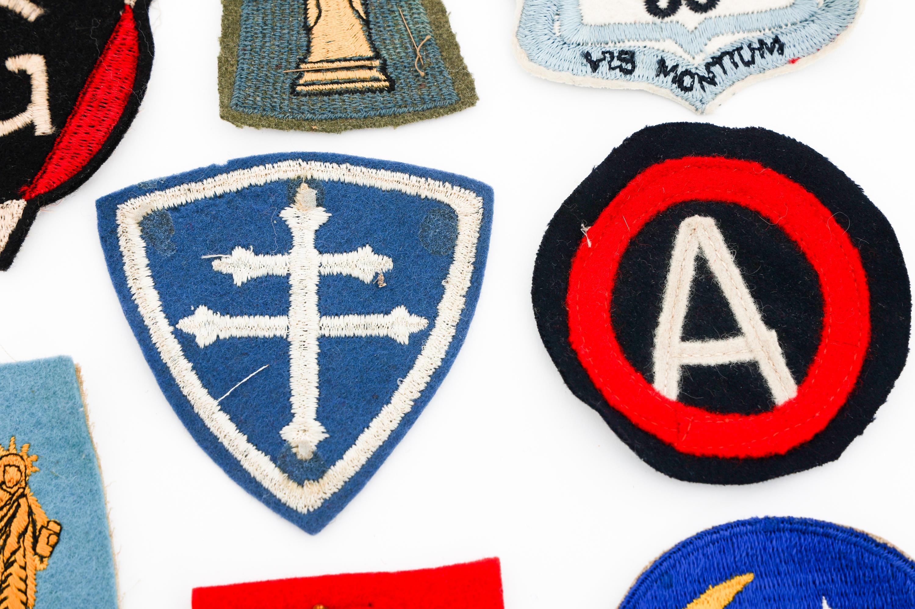 WWI - PRE WWII US ARMY INFANTRY & AERO PATCHES