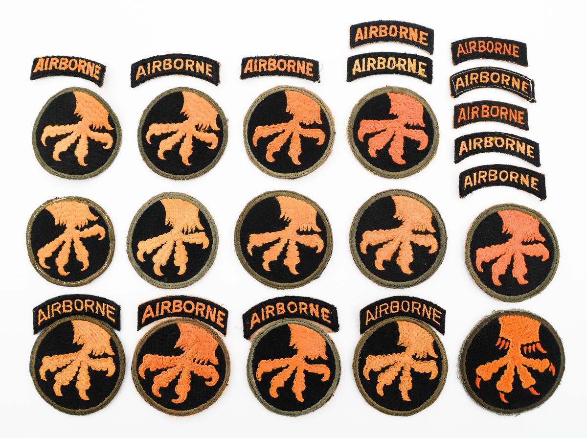 WWII US ARMY 17th AIRBORNE DIVISION PATCHES