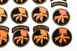 WWII US ARMY 17th AIRBORNE DIVISION PATCHES