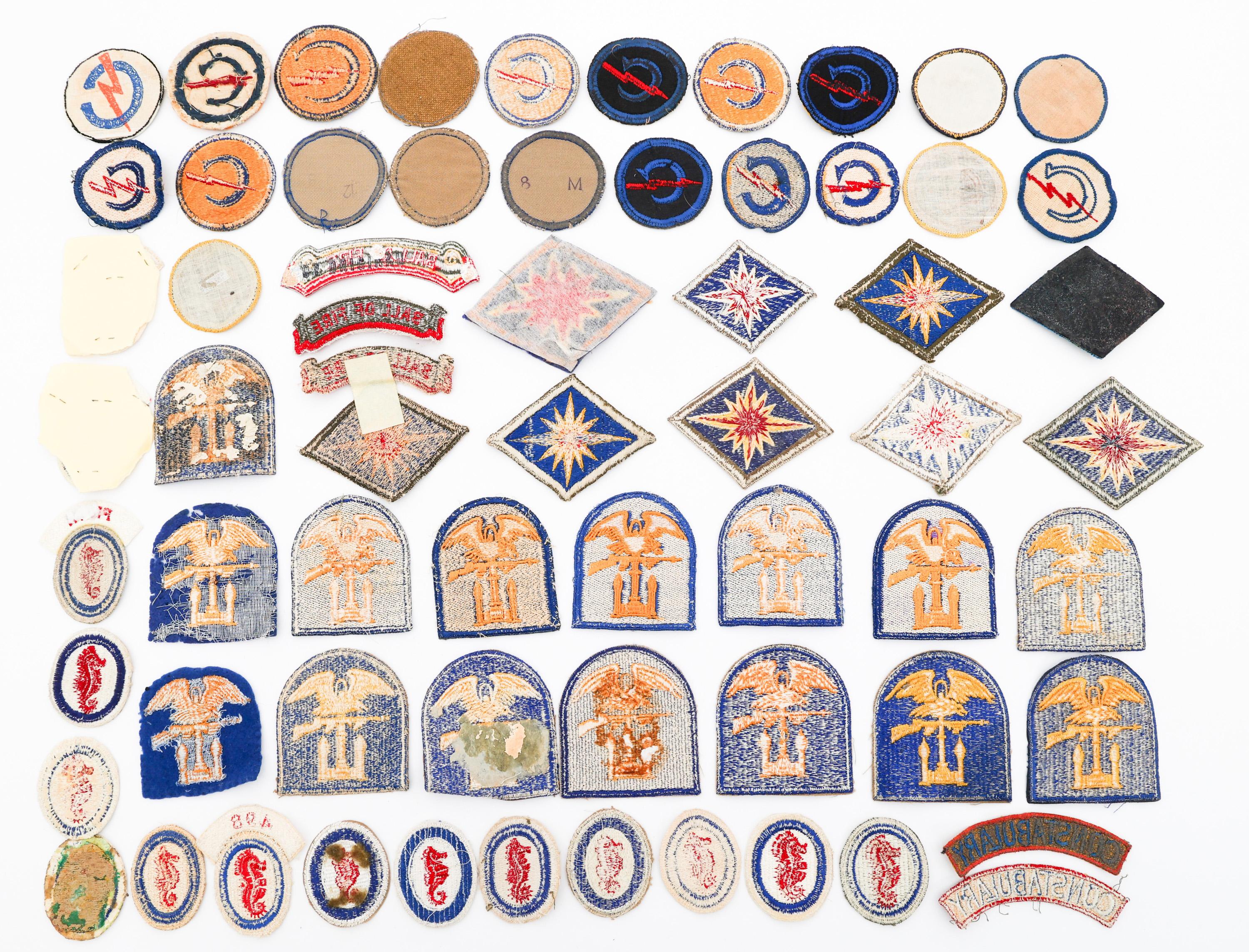 WWII - POST WAR US ARMY BRIGADE & DIVISION PATCHES