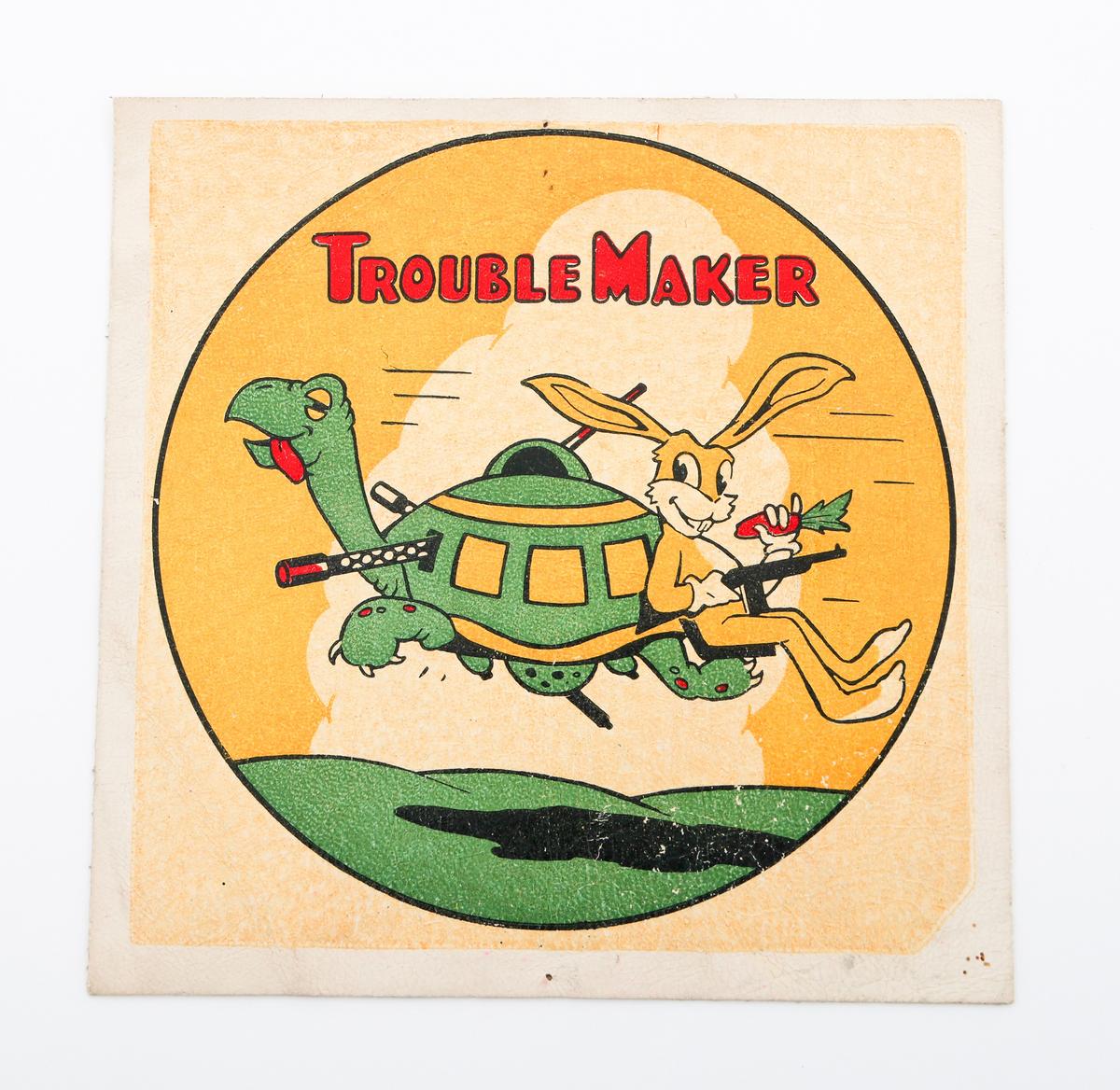 WWII USAAF 376th BOMB GROUP "TROUBLE MAKER" PATCH