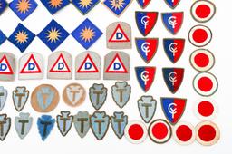 WWII US ARMY INFANTRY DIVISION PATCHES