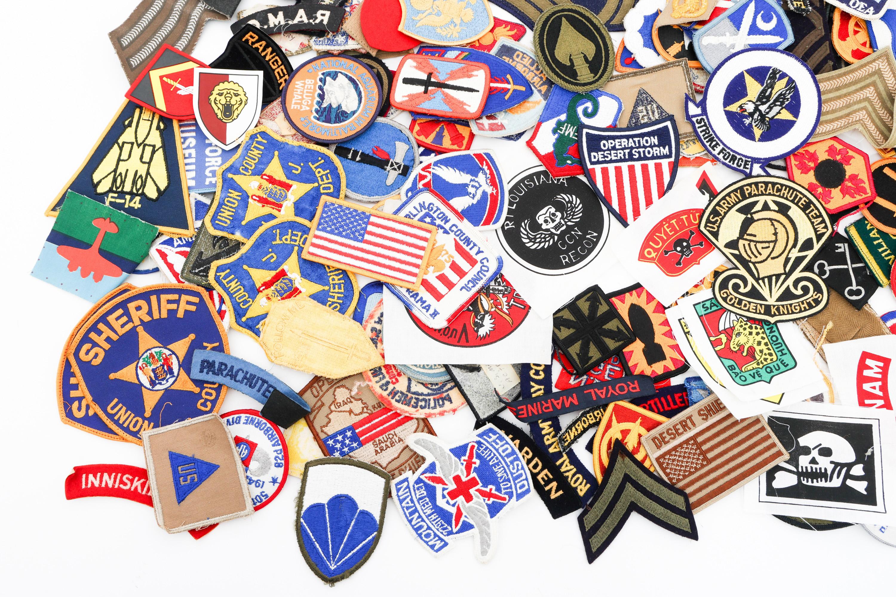 WWII - COLD WAR US ARMED FORCES PATCHES