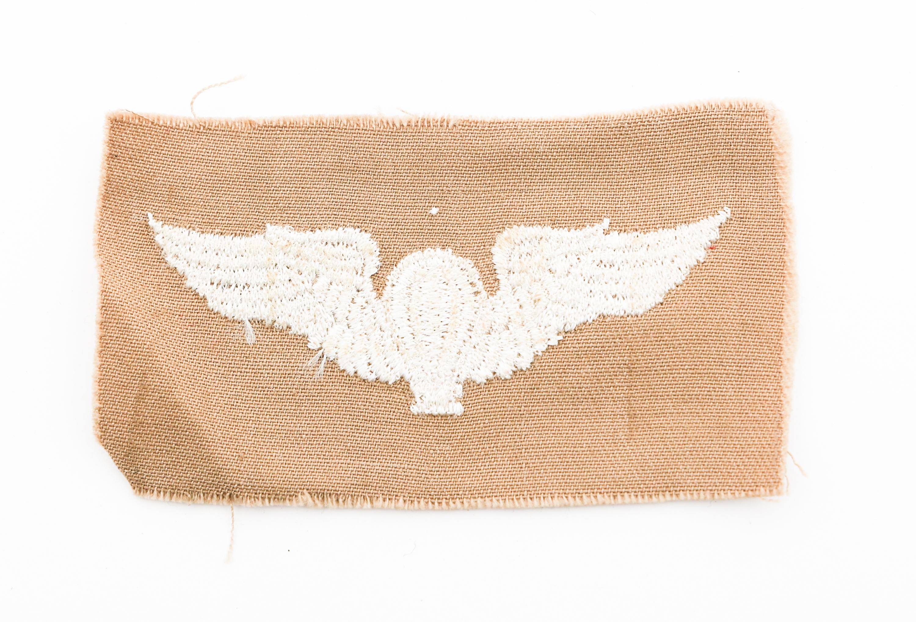 WWII USAAF BALLOON & USN E6 AVIATOR PATCHES