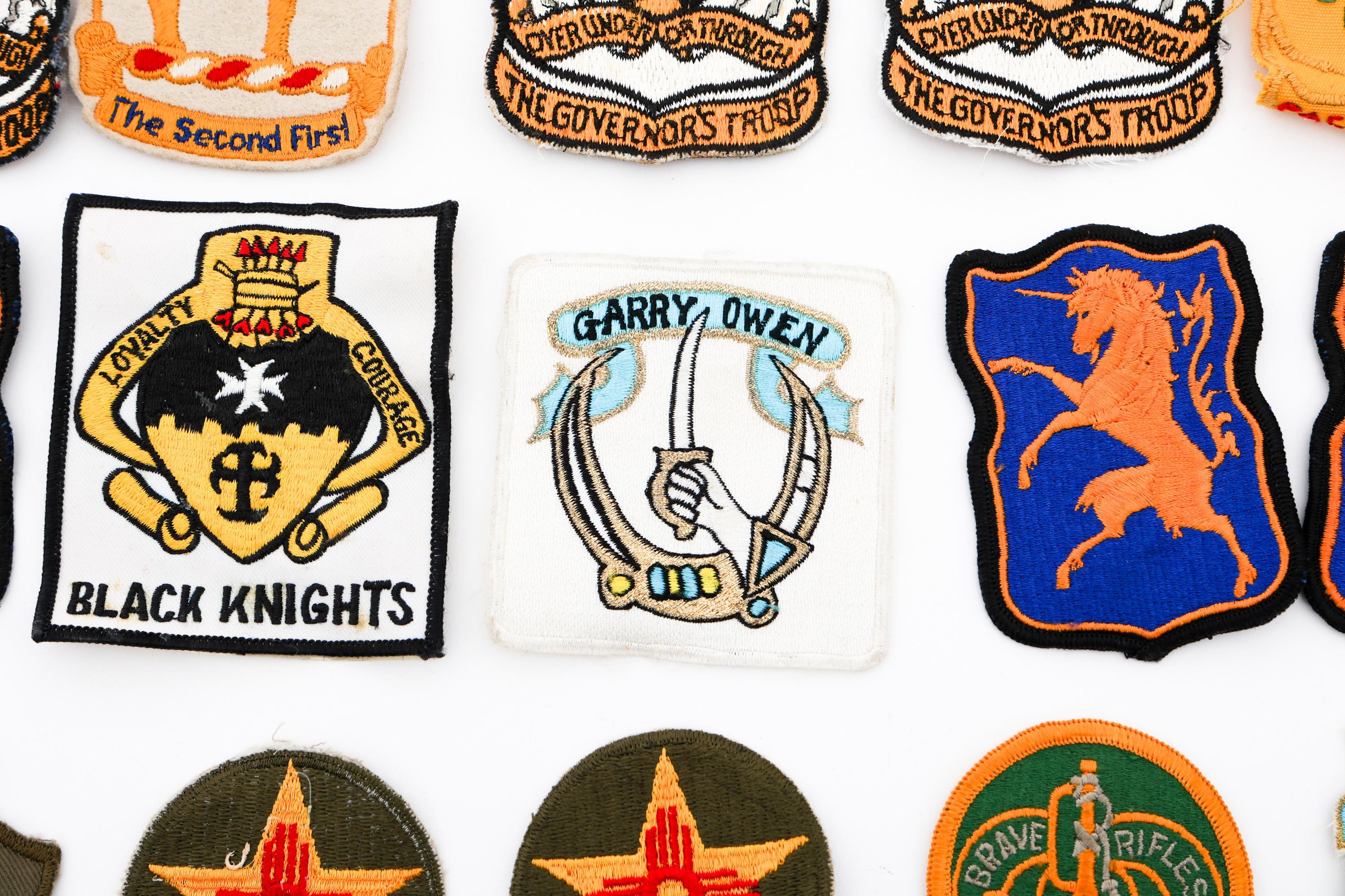 COLD WAR US ARMY CAVALRY UNIT PATCHES