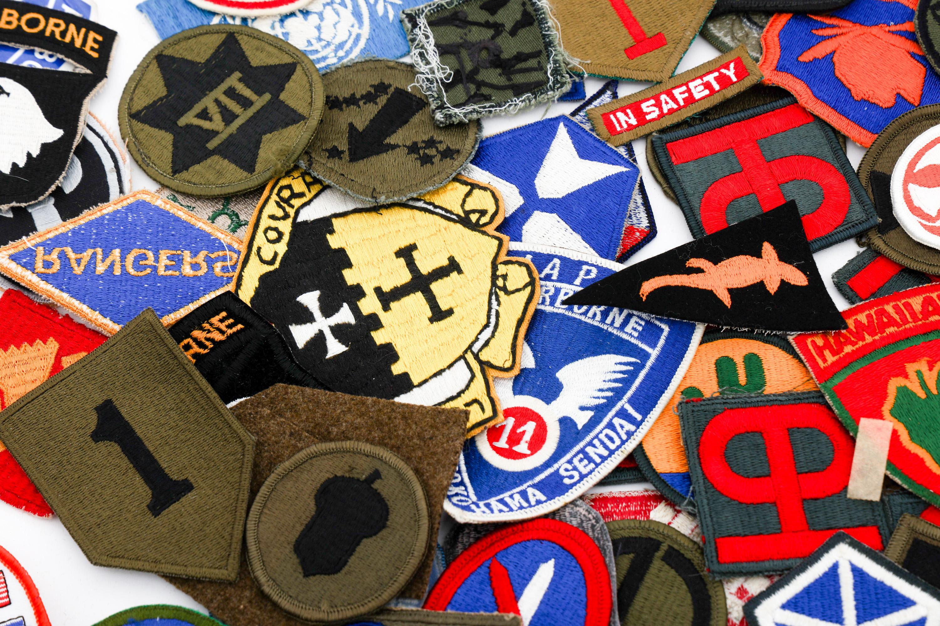 VIETNAM WAR - CURRENT US ARMED FORCES PATCHES