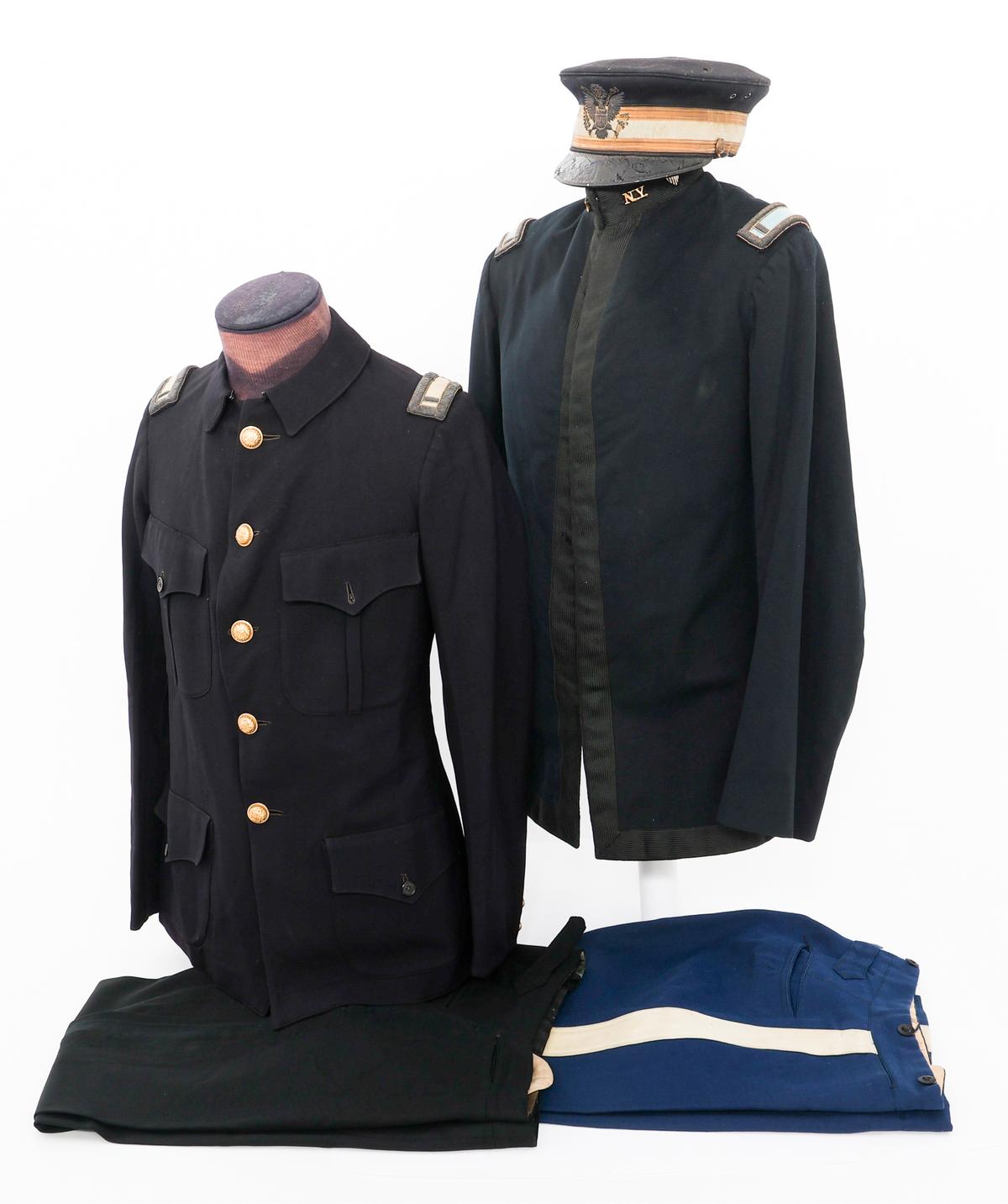 SPAN-AM WAR US NYNG NAMED M1895 OFFICER UNIFORM