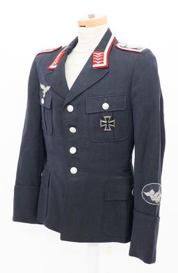 WWII GERMAN LUFTWAFFE OBERFELDWEBEL DRESS TUNIC