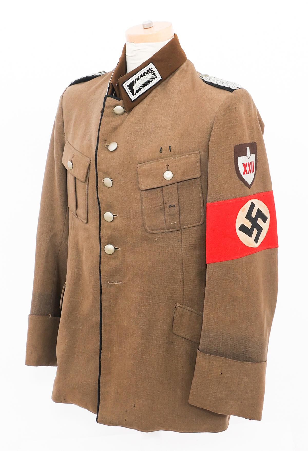 WWII GERMAN RAD ARBEITSFUHRER SERVICE TUNIC