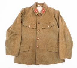 WWII IMPERIAL JAPANESE ARMY NCO SERVICE TUNIC