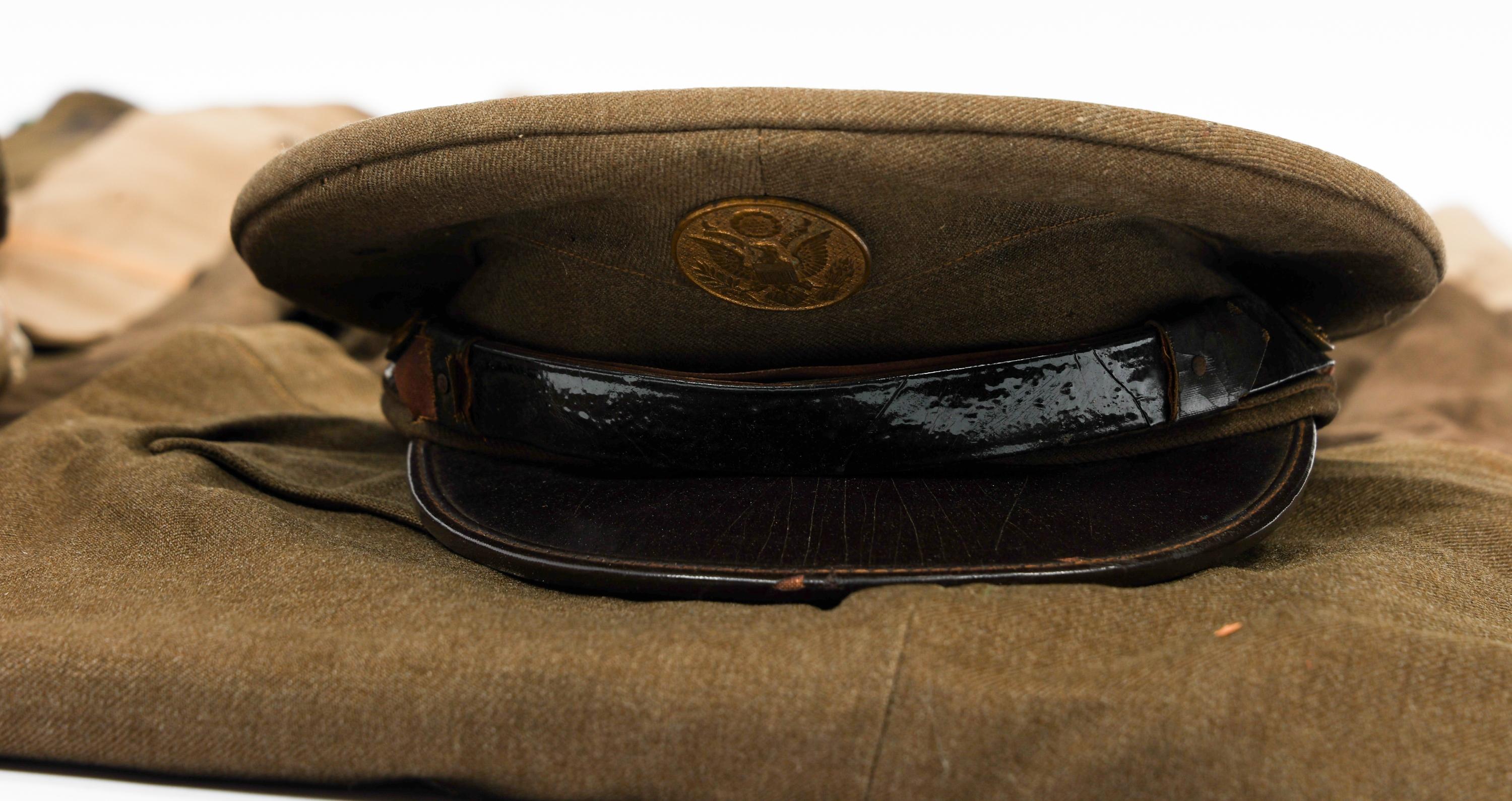 WWII US ARMY & NAVY UNIFORM ITEMS