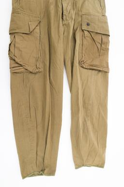 WWII US ARMY AIRBORNE M42 PARATROOPER JUMP PANTS