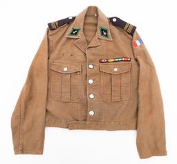 ALGERIAN WAR FRENCH FOREIGN LEGION OFFICER UNIFORM