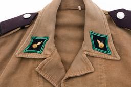 ALGERIAN WAR FRENCH FOREIGN LEGION OFFICER UNIFORM