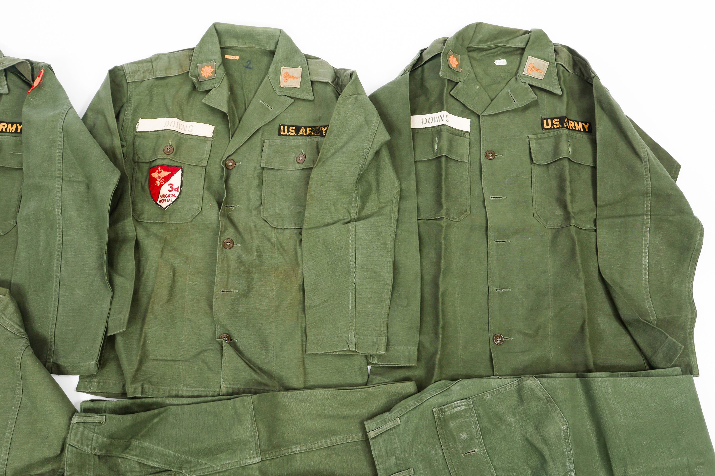 VIETNAM WAR US 3rd SURGICAL HOSPITAL UNIFORMS