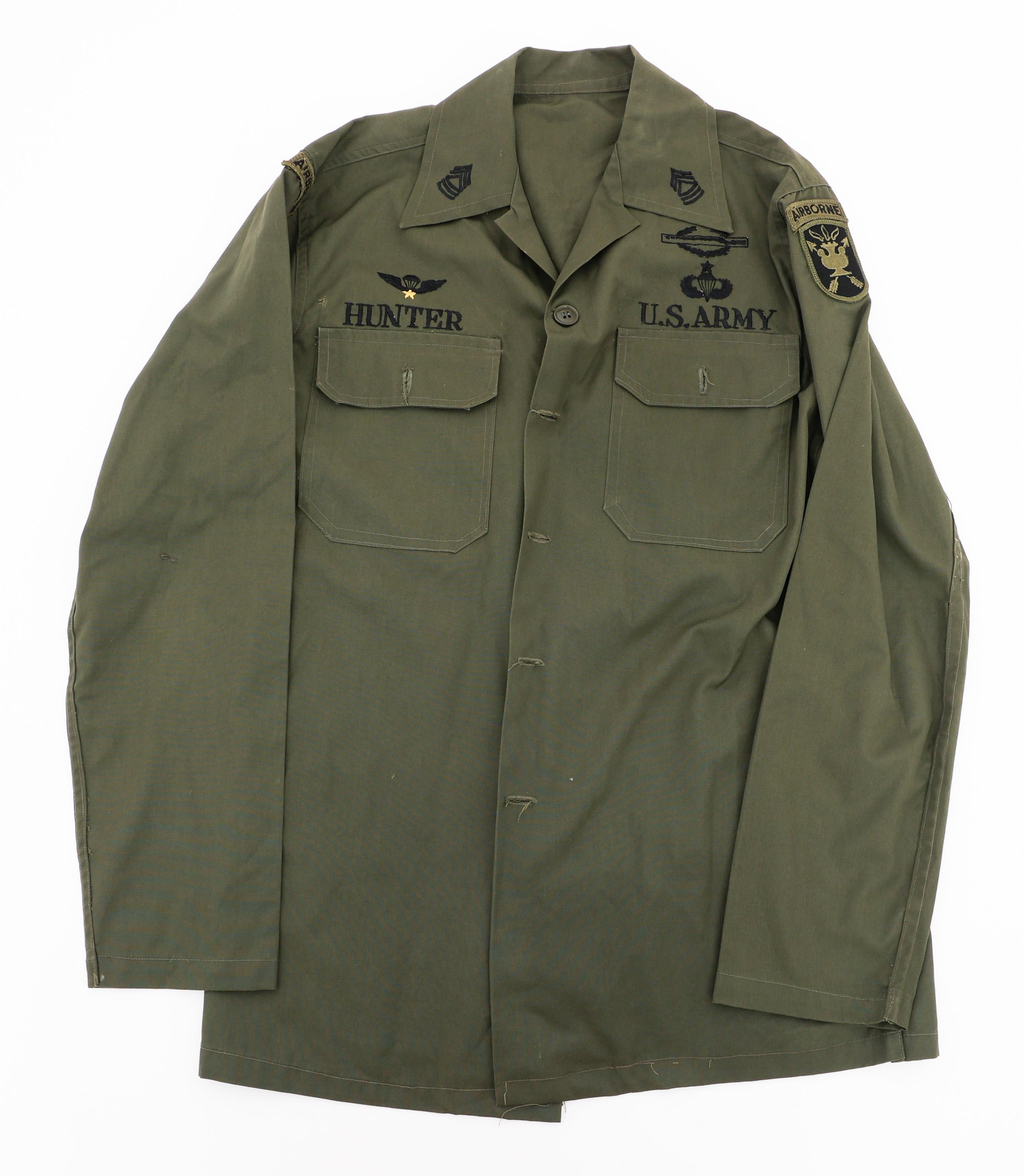 VIETNAM WAR US ARMY SF & AIRBORNE UTILITY SHIRTS