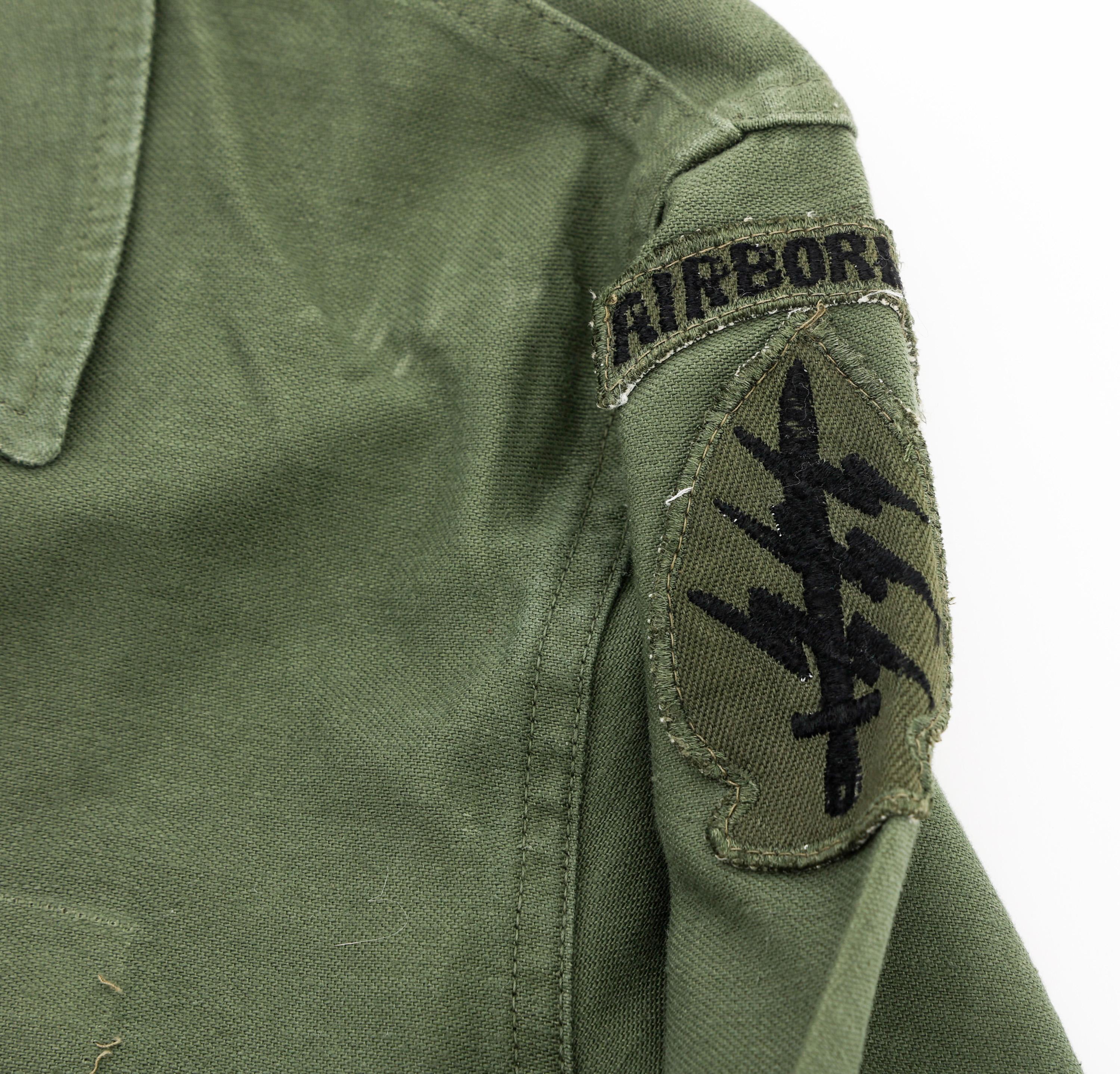 VIETNAM WAR US ARMY SF & AIRBORNE UTILITY SHIRTS