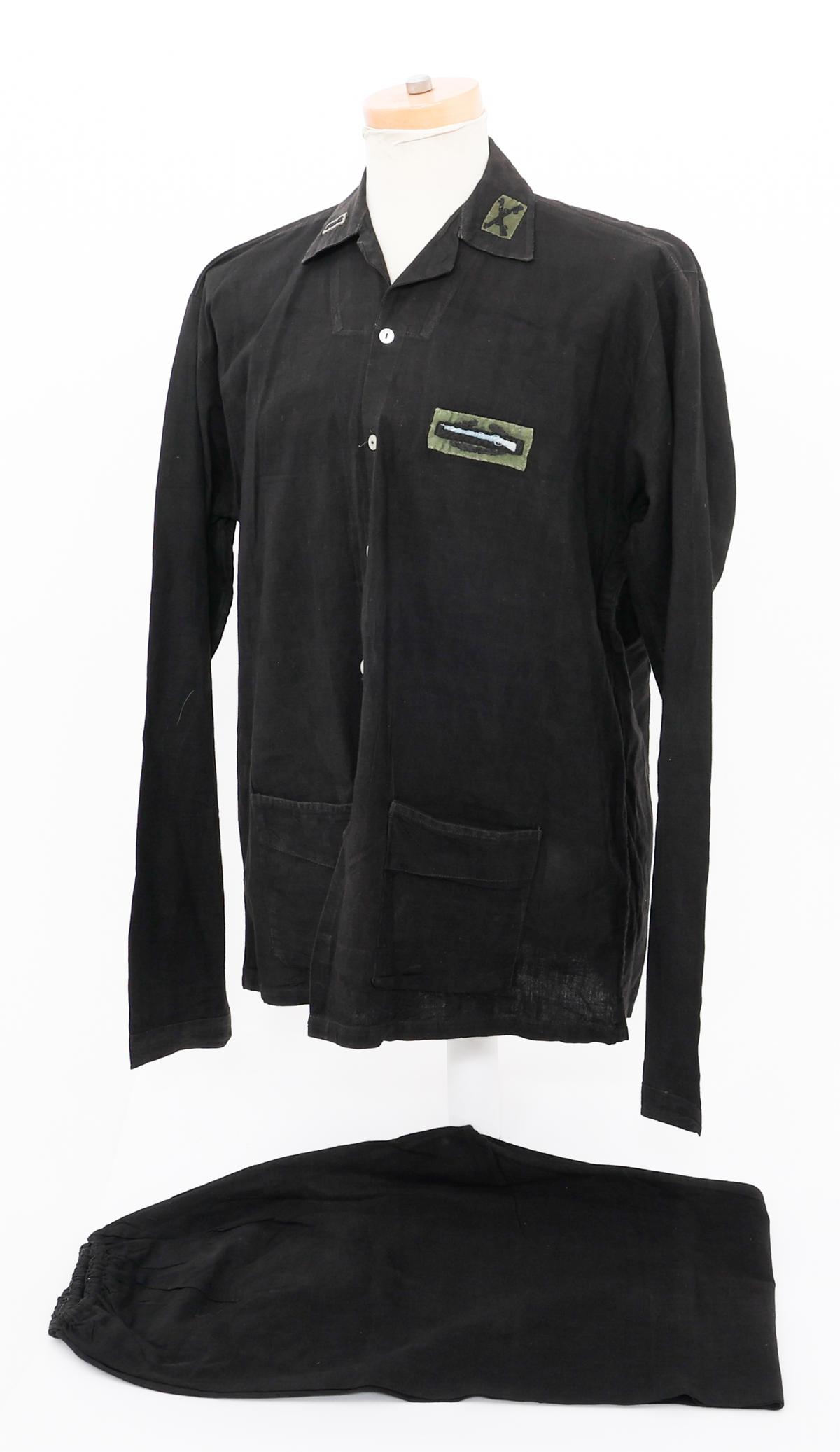 VIETNAM WAR ATTRIBUTED US SF CISO PAJAMA UNIFORM