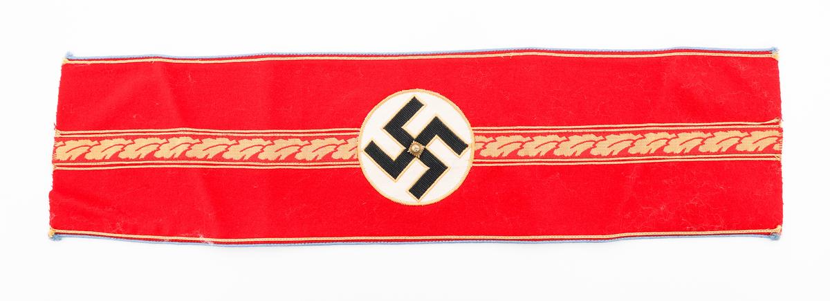 WWII GERMAN NSDAP ORTSGRUPPE ZELLENLEITER ARMBAND