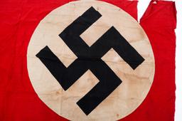 WWII GERMAN CUT-DOWN BANNER