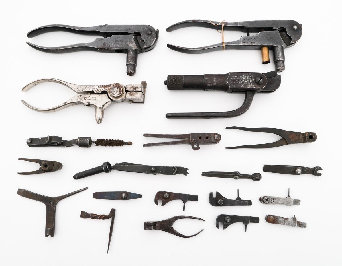 CIVIL WAR - WWI US GUN SMITHING & MUNITIONS TOOLS