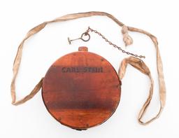 US CIVIL WAR WOODEN DRUM CANTEEN