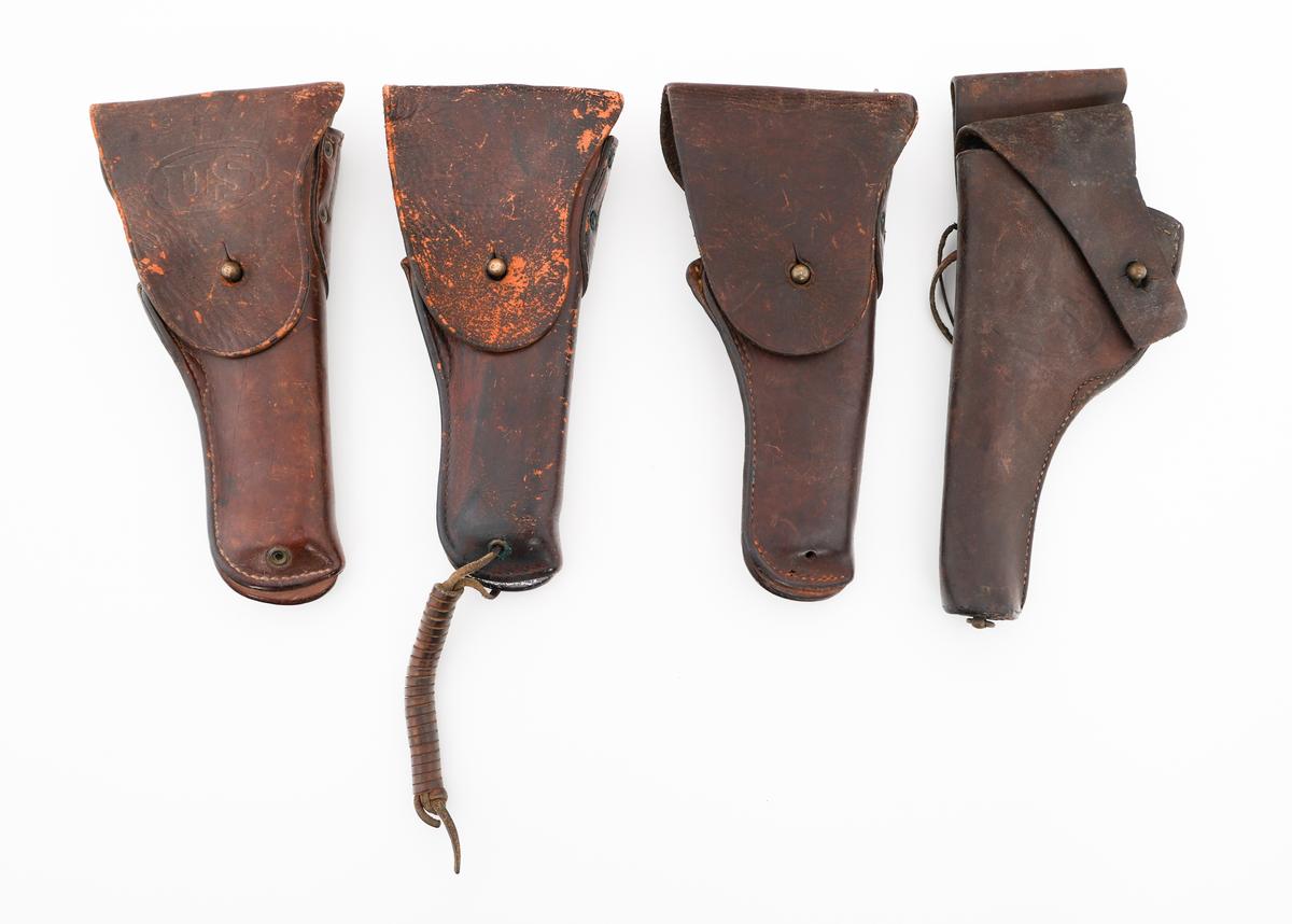 WWII US ARMY 1911 LEATHER PISTOL HOLSTERS