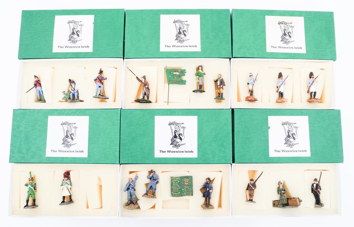 "THE WARRIOR IRISH" SOLDIER FIGURINES