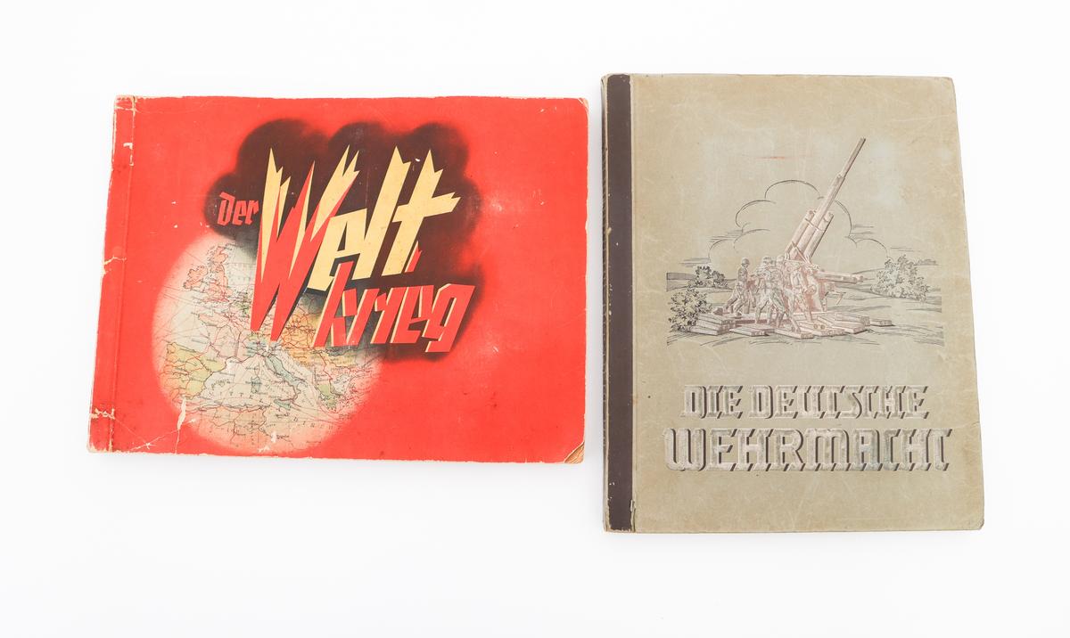 WWI - WWII GERMAN CIGARETTE CARD BOOKS