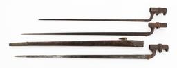 LATE 19th C. BRITISH SOCKET BAYONETS