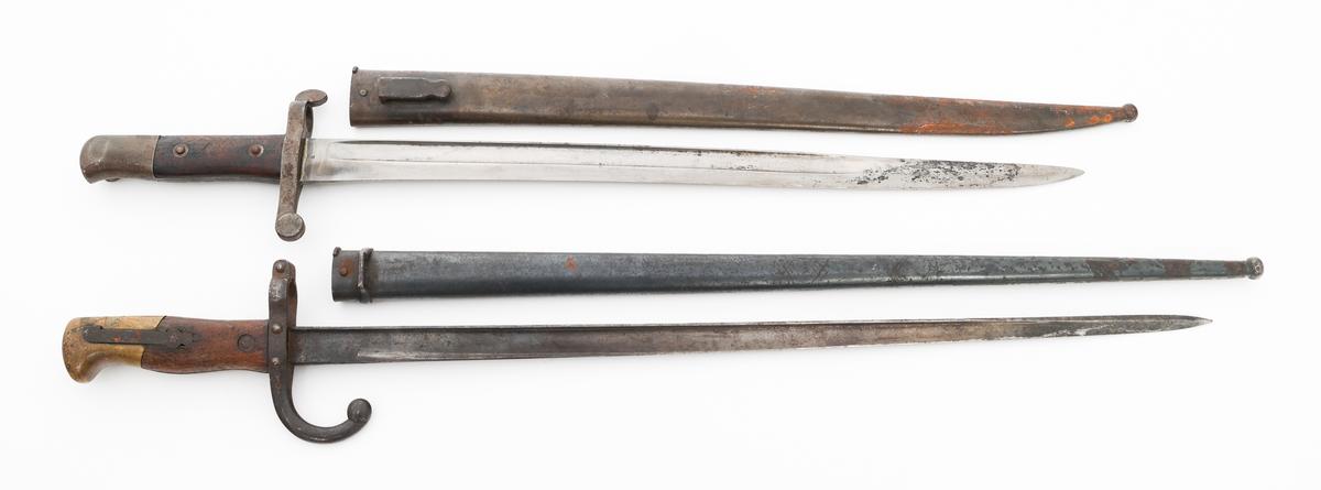 19th C. FRENCH & PORTUGUESE BAYONETS & SCABBARDS