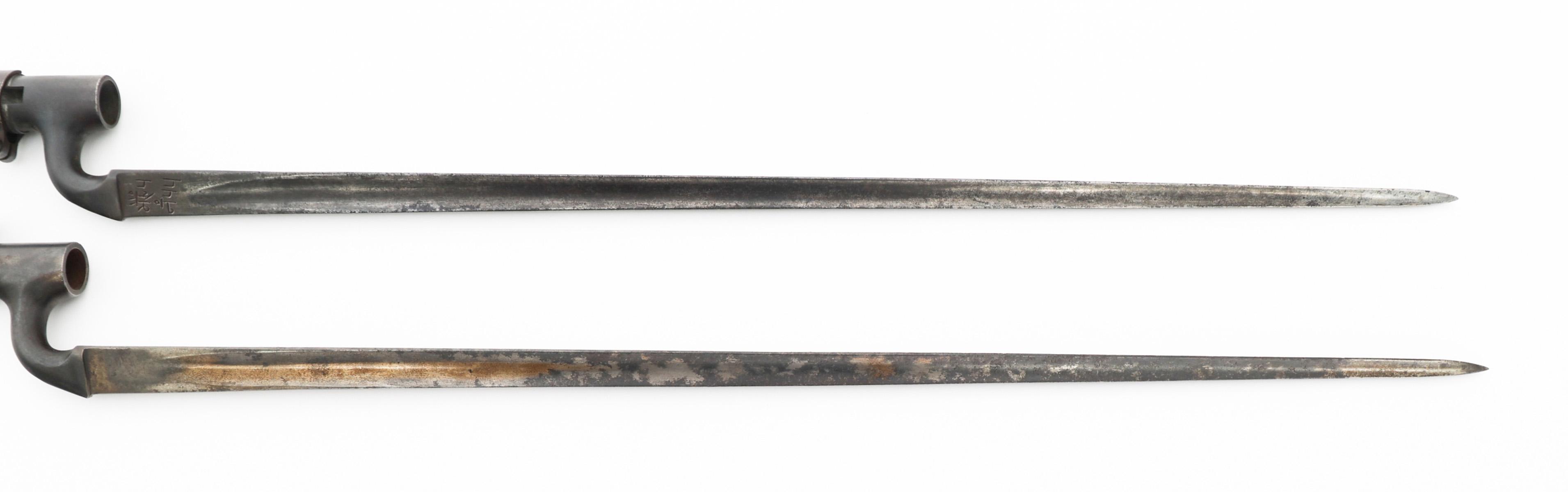 19th C. NEPALESE & BRITISH SOCKET BAYONETS