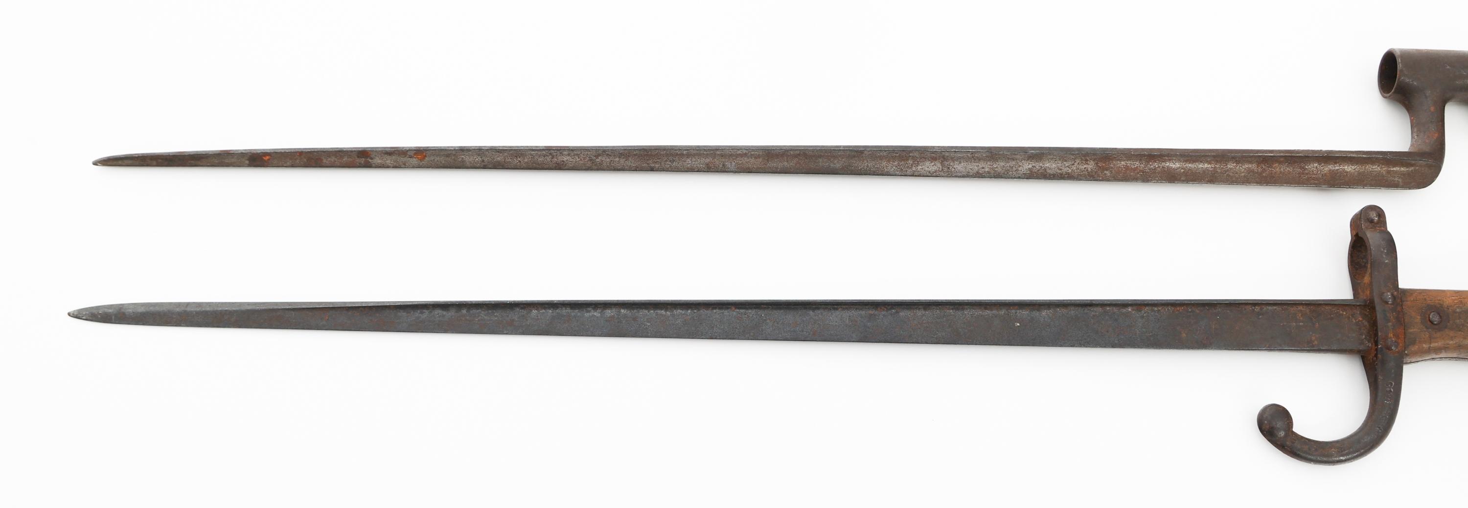 19th C. SOCKET & FRENCH GRAS BAYONETS