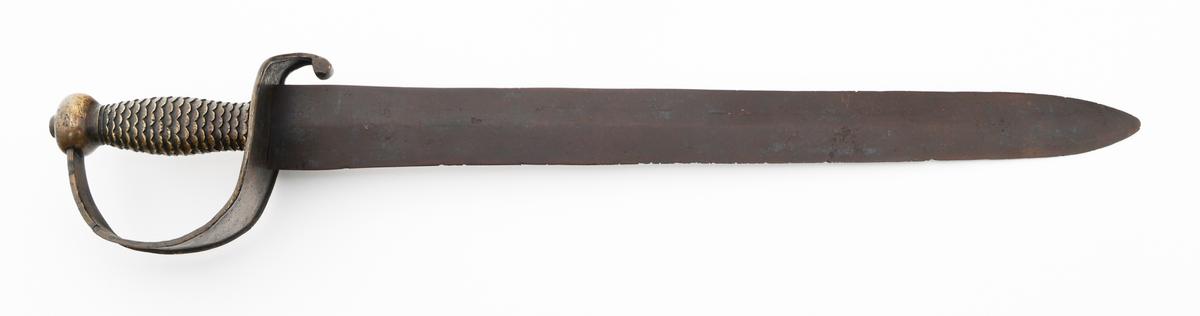 US CIVIL WAR CONFEDERATE NAVY CUTLASS BY COOK