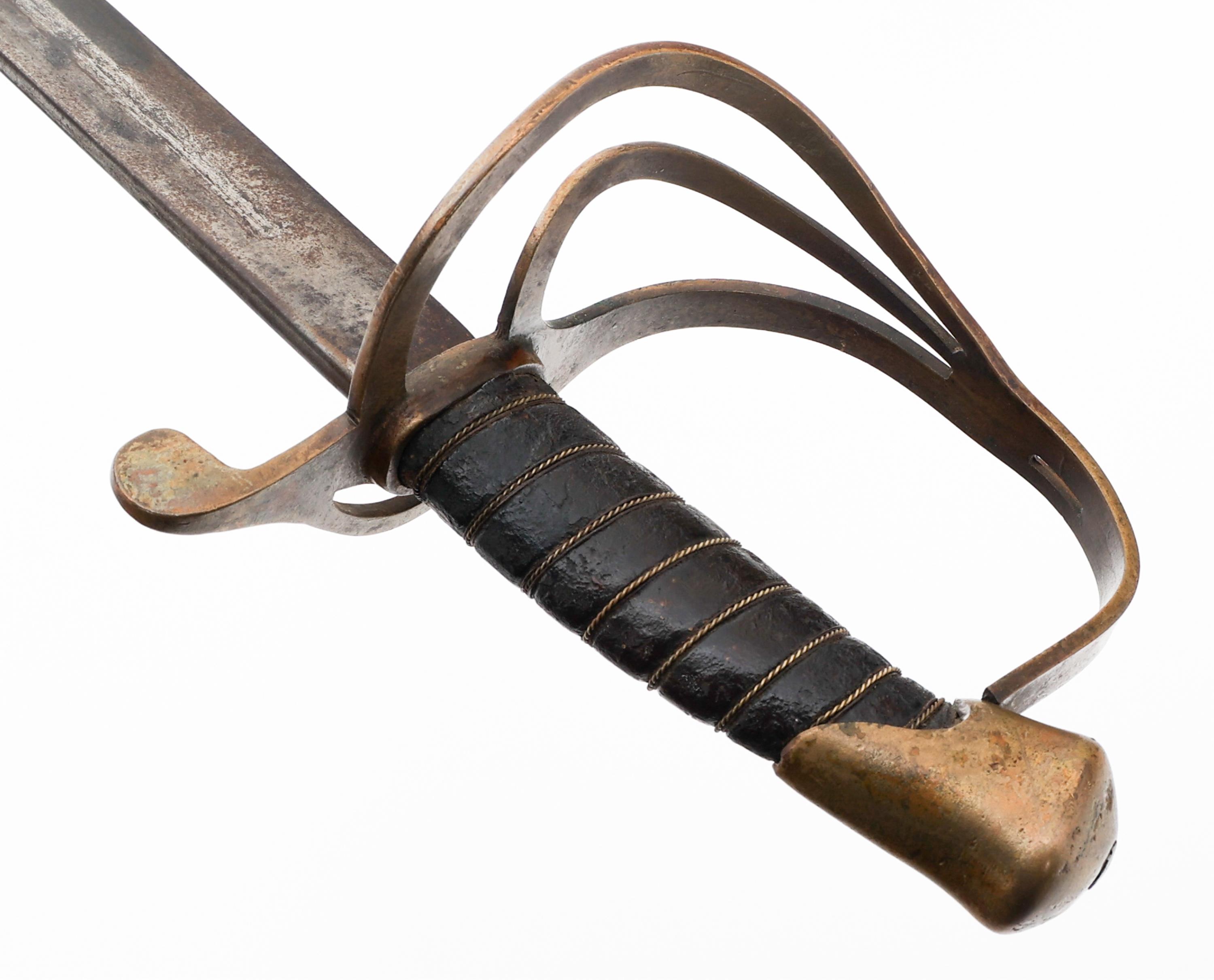 CIVIL WAR CONFEDERATE "CORNPONE" CAVALRY SWORD