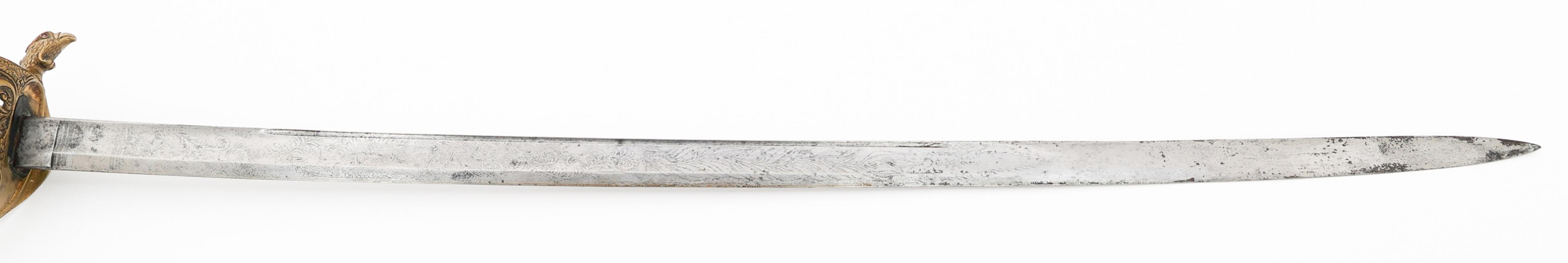 CIVIL WAR US NAMED PRESENTATION SWORD BY COLLINS