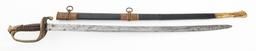 CIVIL WAR US M1850 FOOT OFFICER SWORD