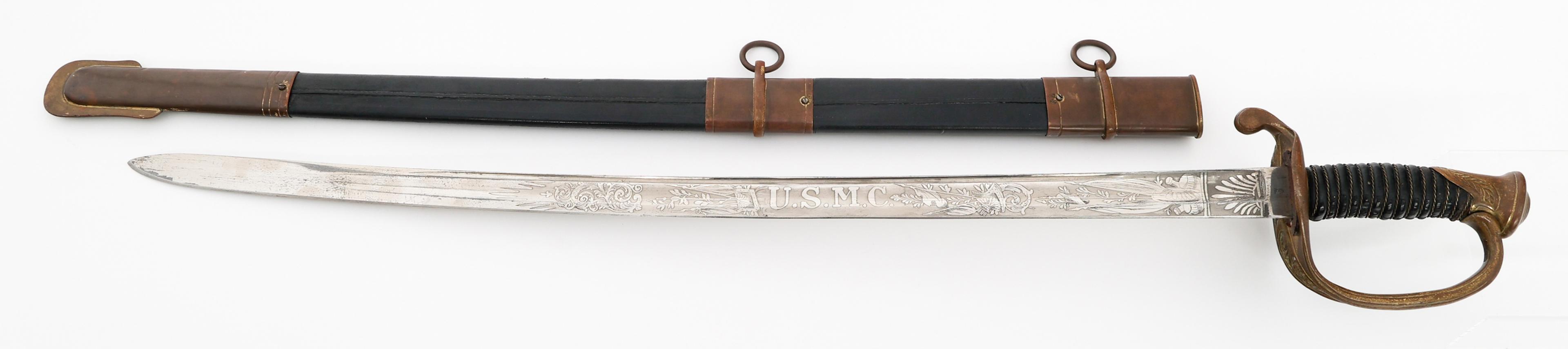 M1859 USMC NCO SWORD WITH SCABBARD