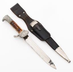 WEIMAR REPUBLIC POLICE CLAMSHELL BAYONET by CLEMEN