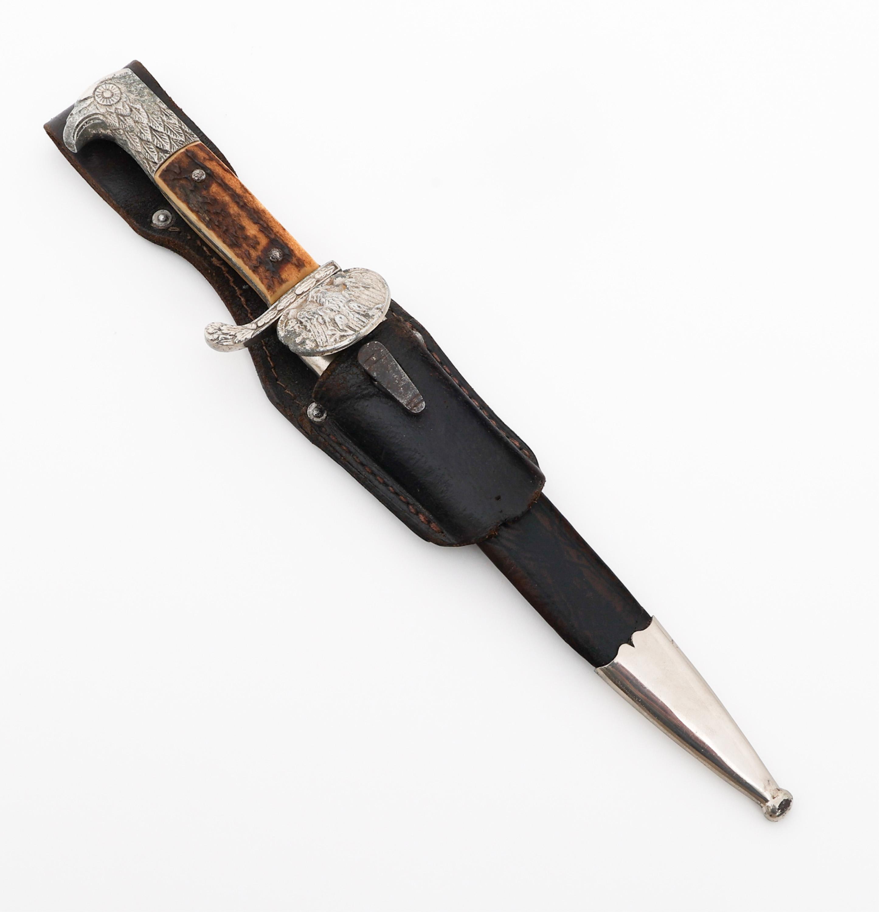 WEIMAR REPUBLIC POLICE CLAMSHELL BAYONET by CLEMEN