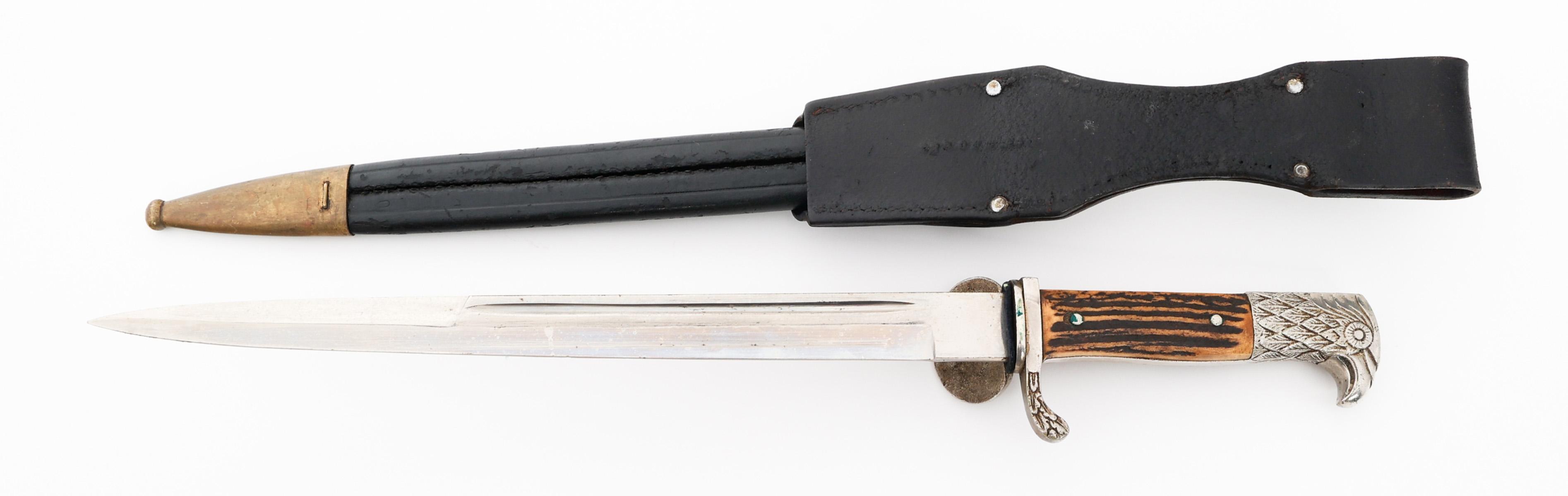 WEIMAR REPUBLIC POLICE CLAMSHELL BAYONET by WKC