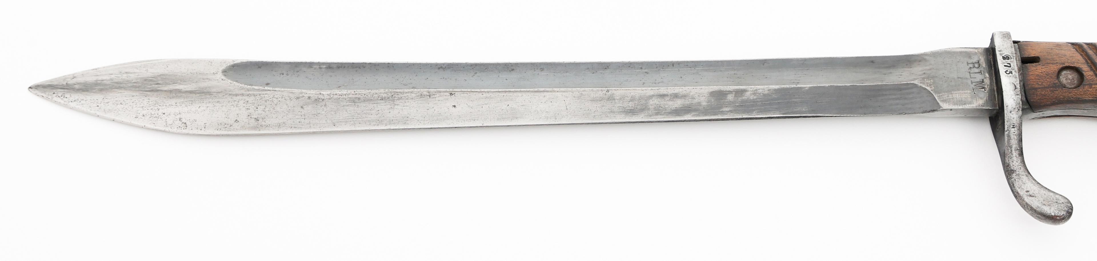 WEIMAR REPUBLIC RLM M1898/05 BUTCHER BAYONET