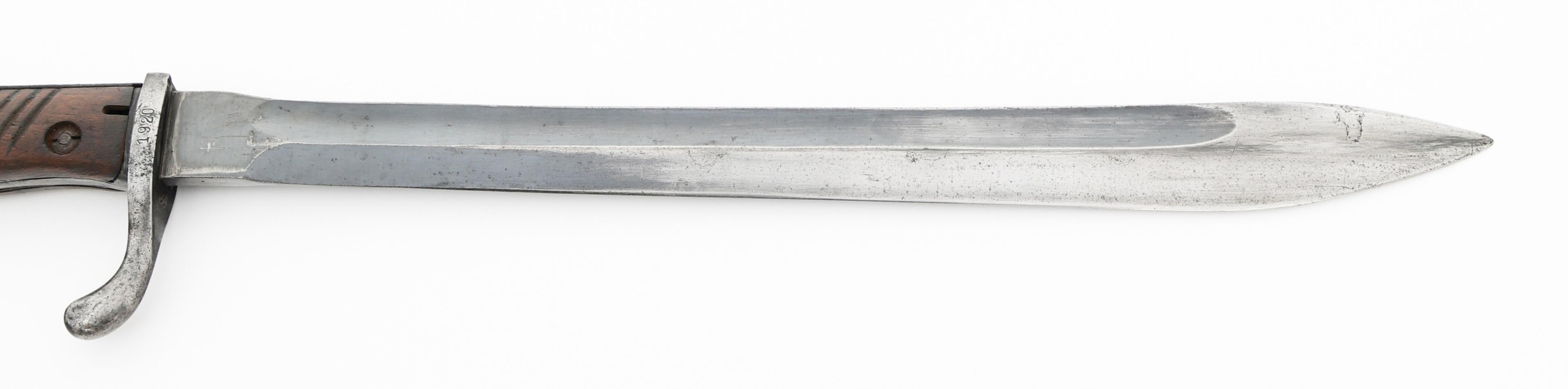 WEIMAR REPUBLIC RLM M1898/05 BUTCHER BAYONET