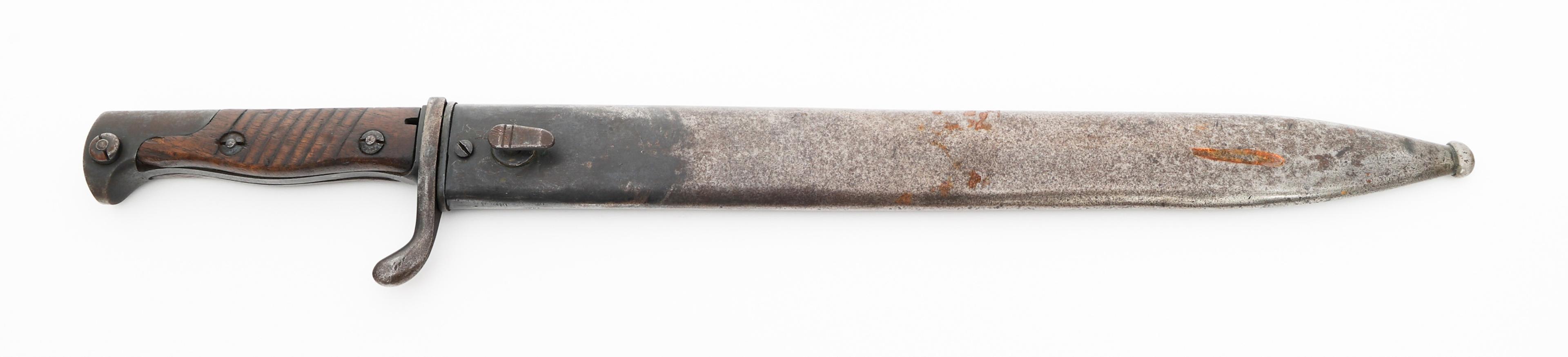 WWI GERMAN M1898/05 BUTCHER BAYONET by DURKOPP