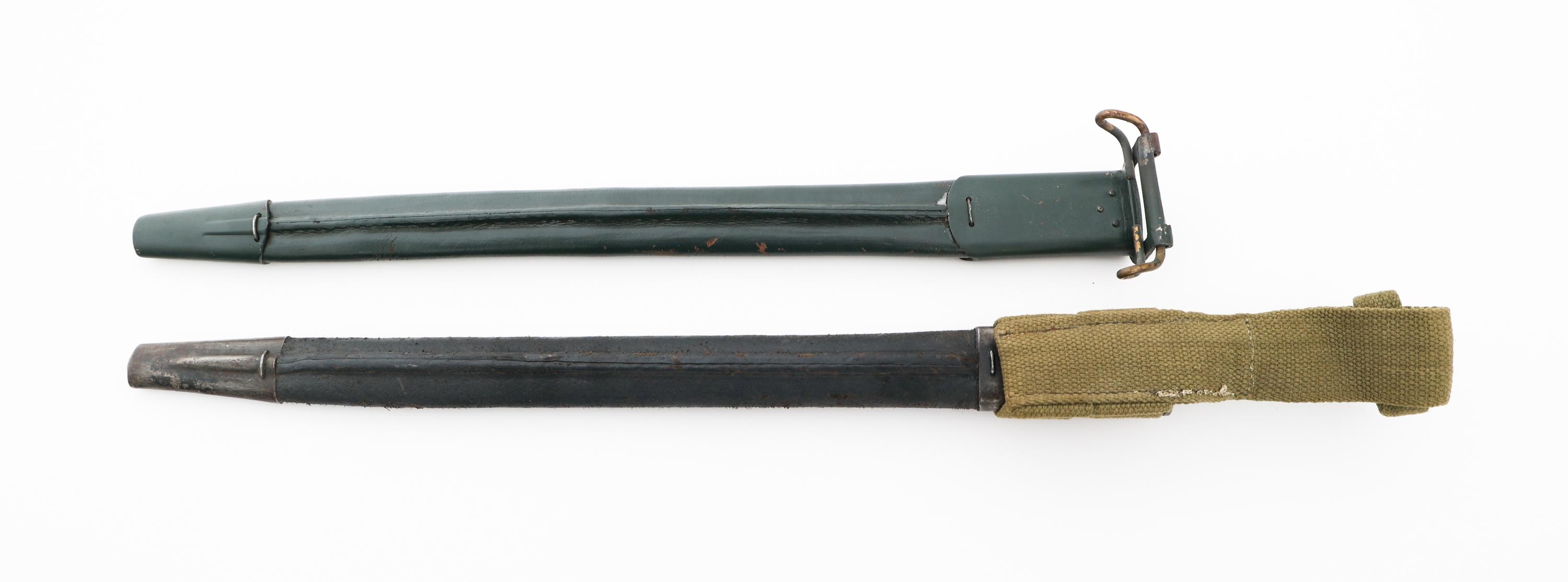 WWI BRITISH PATTERN 1907 & US ARMY M1917 BAYONETS