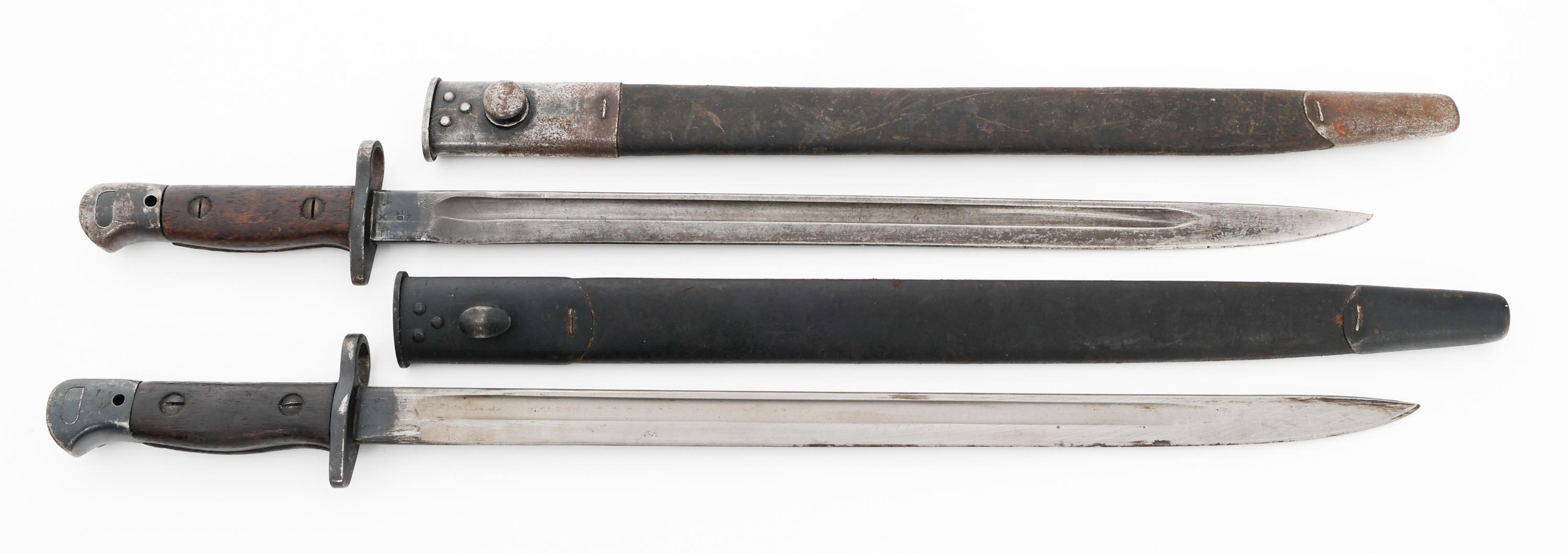 WWI BRITISH PATTERN 1907 BAYONETS