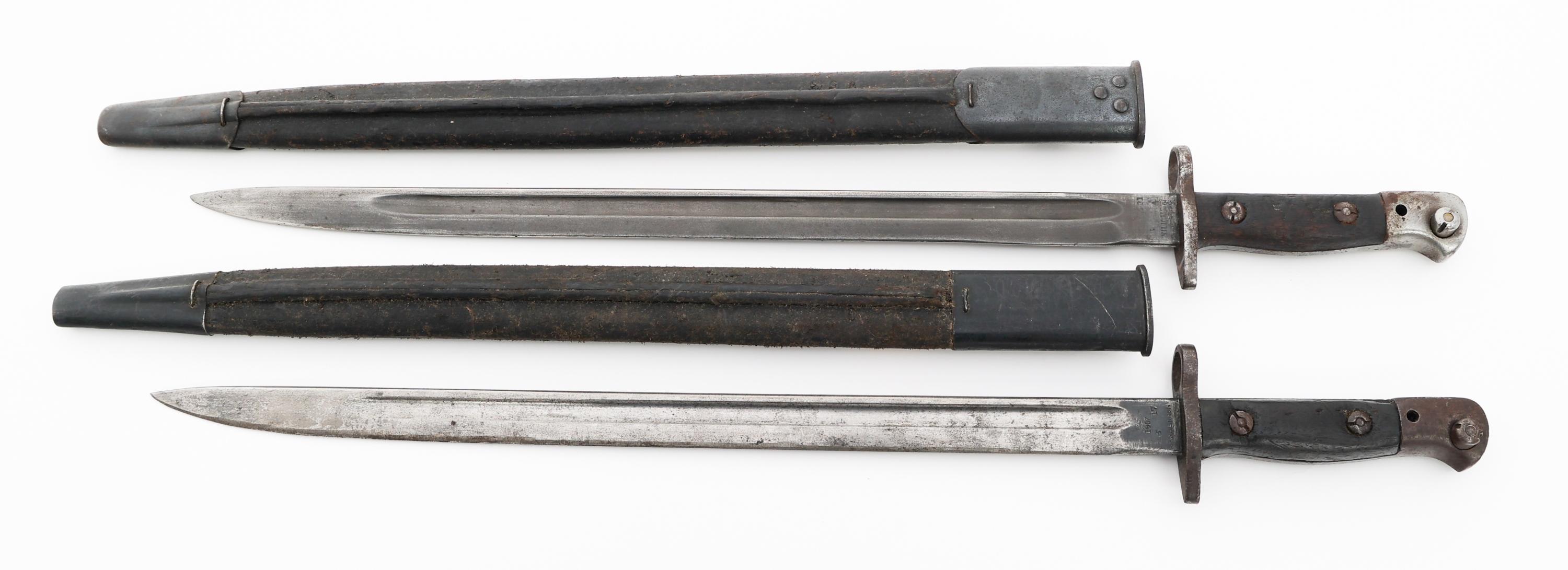 WWI BRITISH PATTERN 1907 BAYONETS